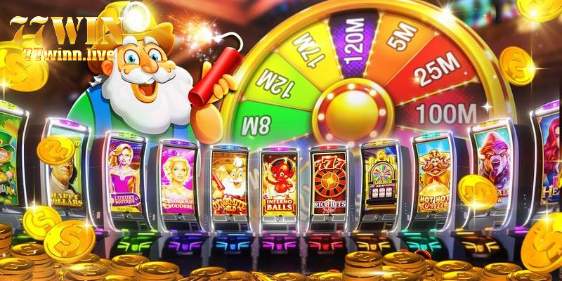 Đa dạng phong phú của slot game 77win